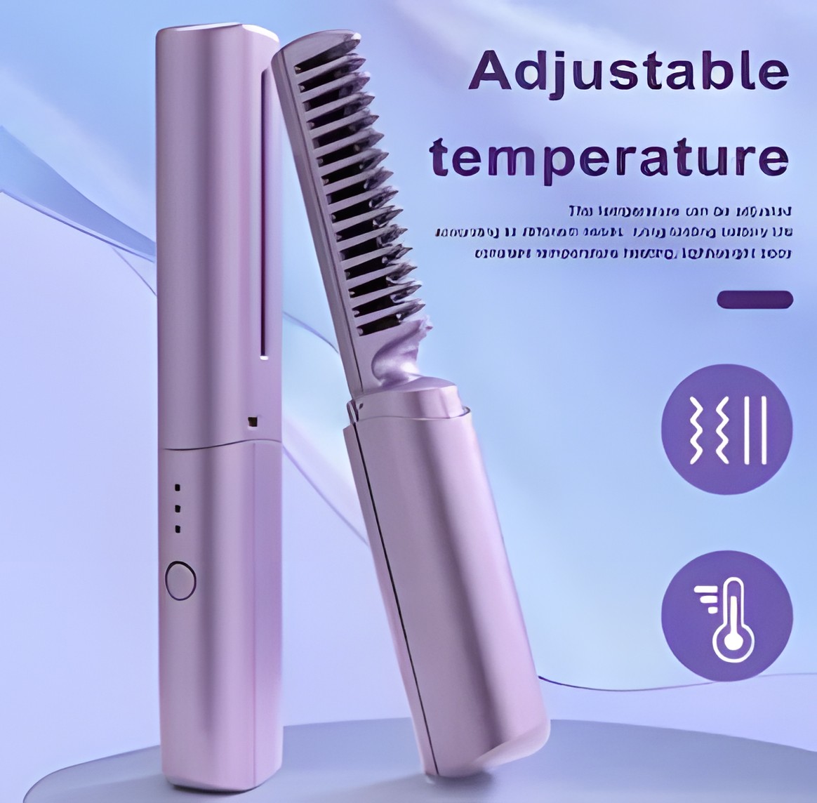 Peine Alisador Anti Frizz