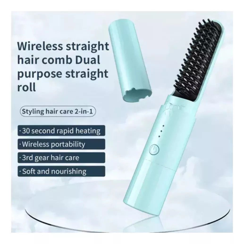 Cepillo Alisador Recargable Portaril