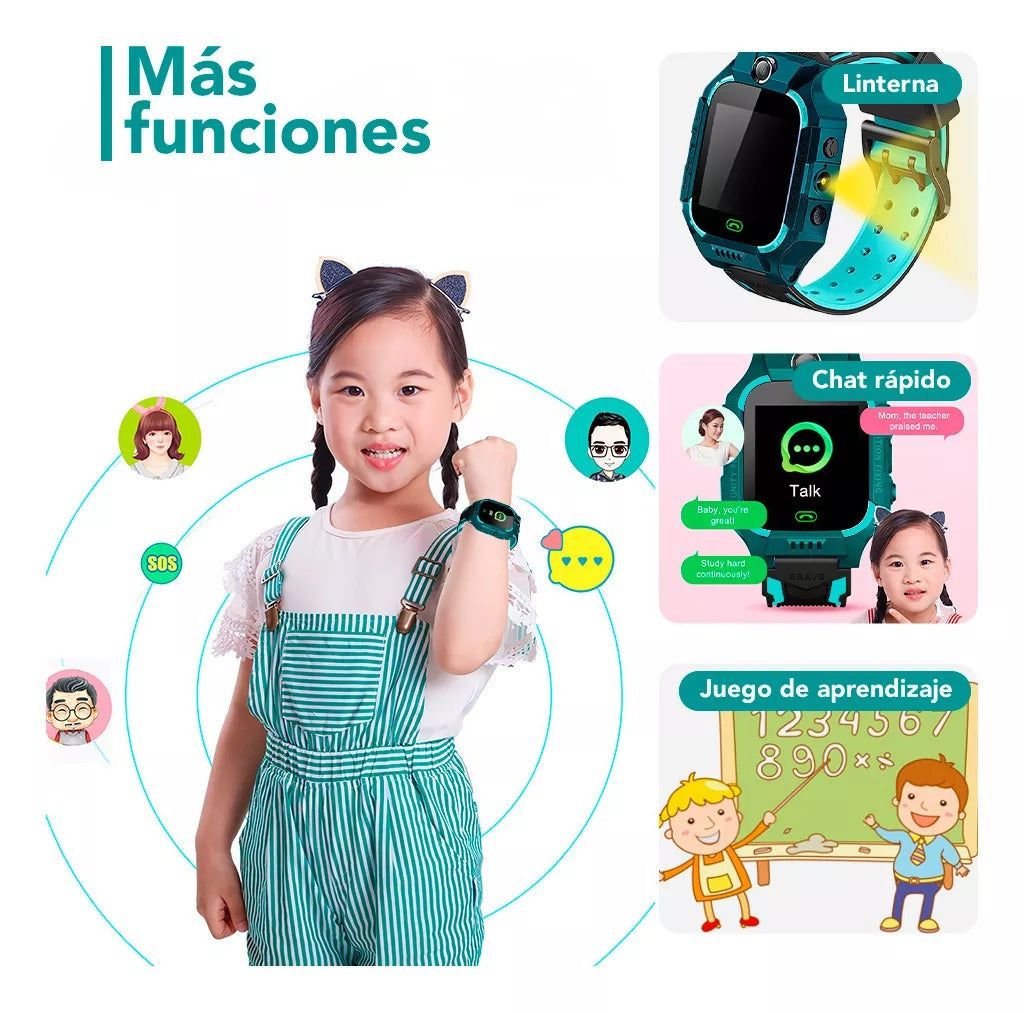 Reloj inteligente Niños SIM telefono