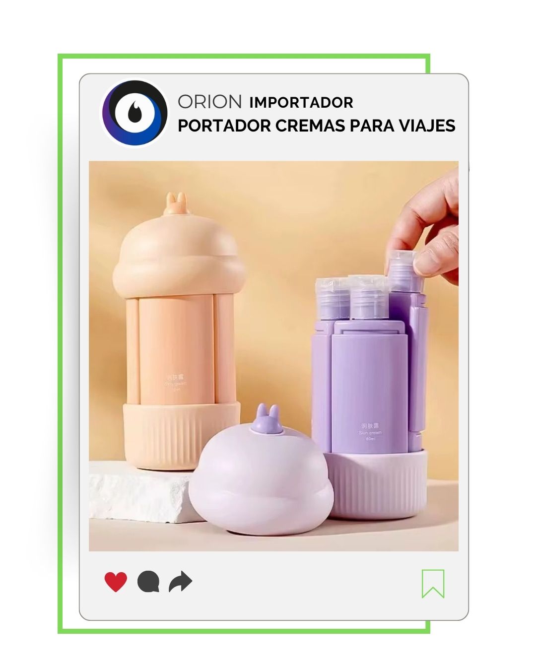 Kit de Frascos de Viaje para Cremas y Champú