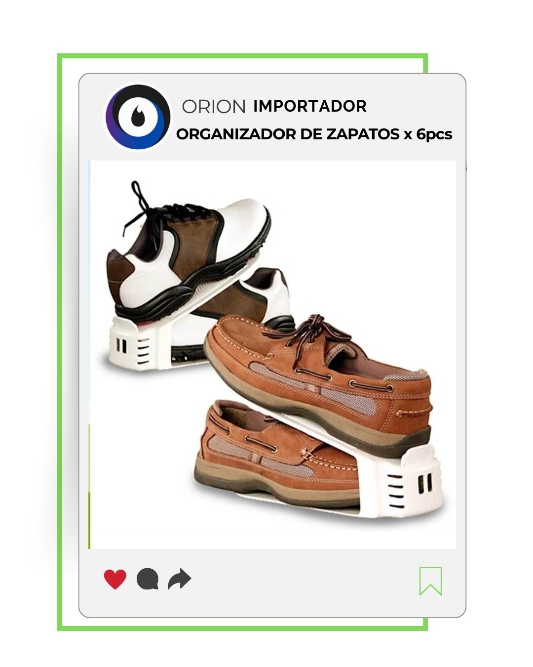 Organizador de Zapatos x6 Unidades