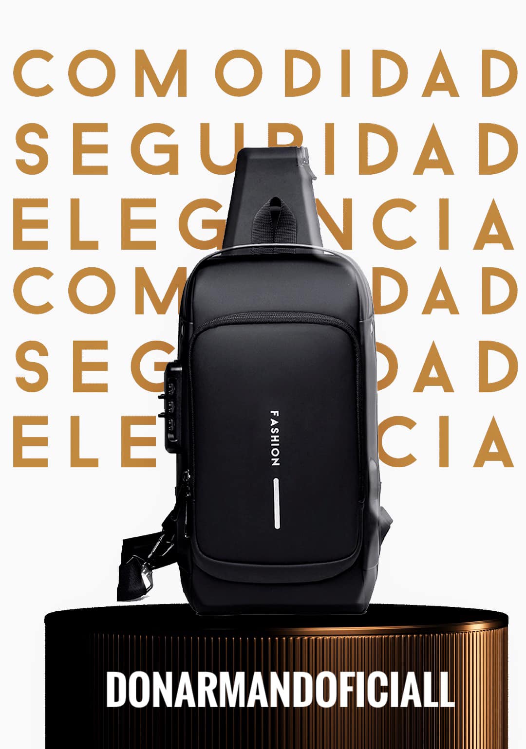 Bolso antirobo Crosbody
