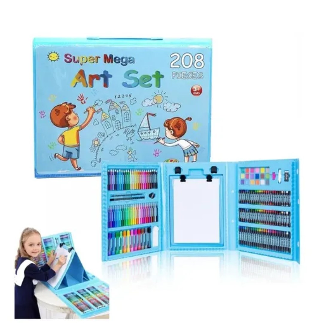 Set de Arte para Niños 208 Piezas Portát