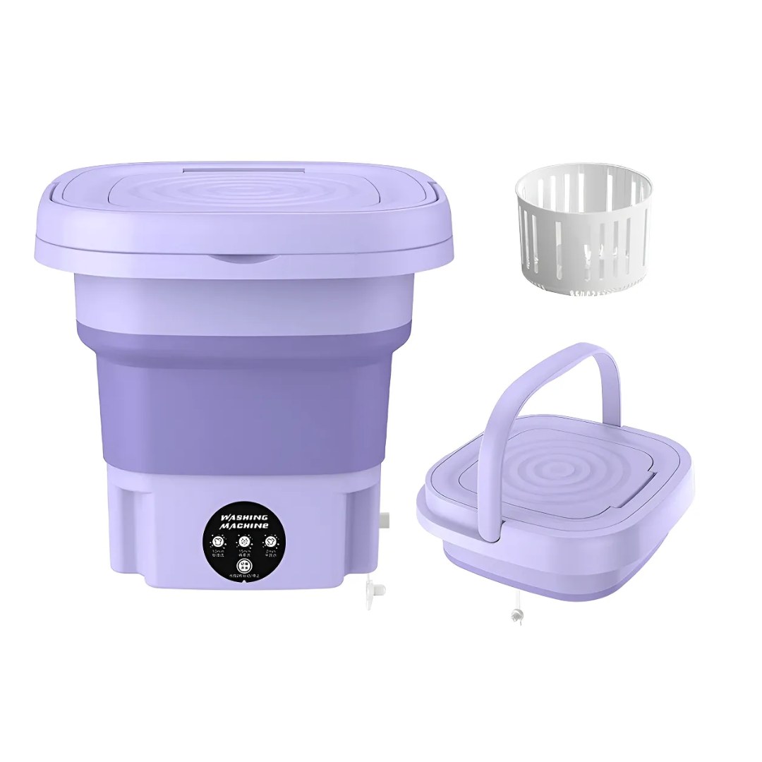 Mini Lavadora Portátil 8 Litros