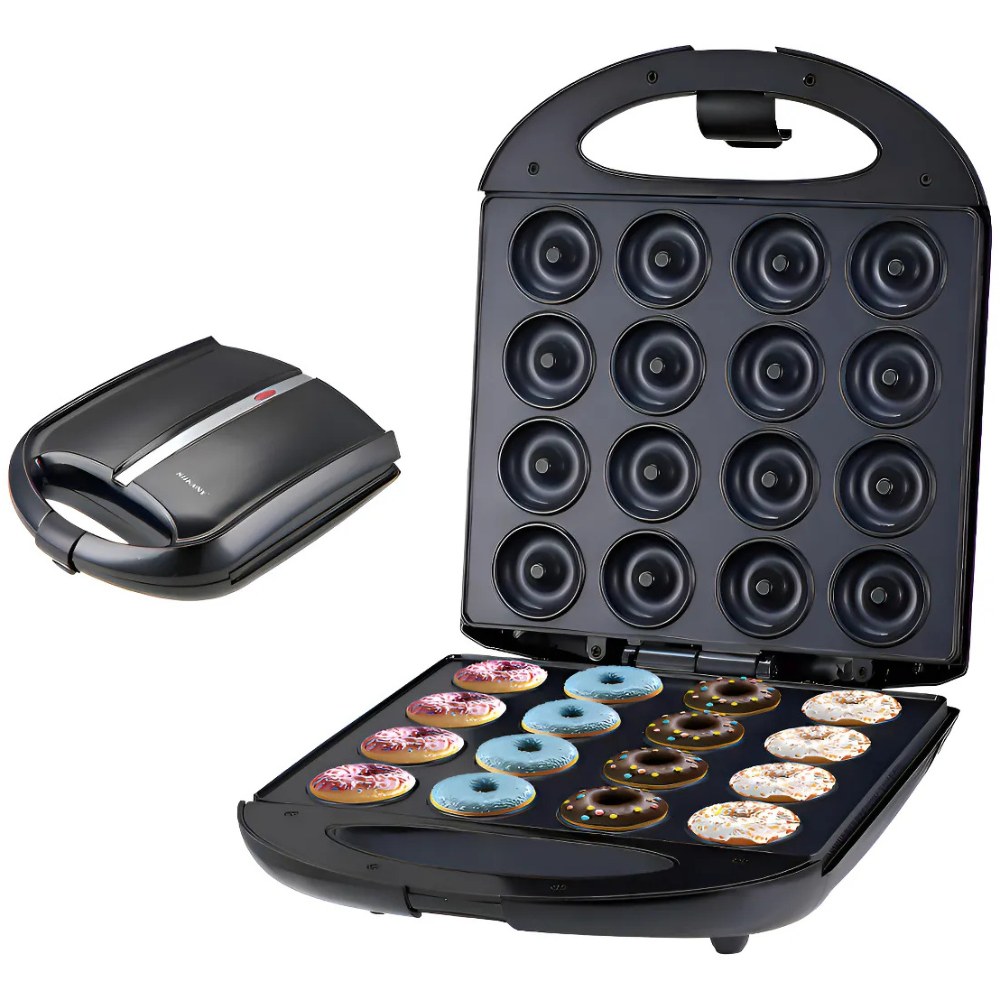 Máquina de Mini Donas 16 Cavidades 1400W