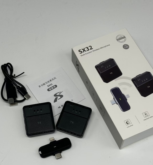 Micrófono Dual Inalámbrico SX32