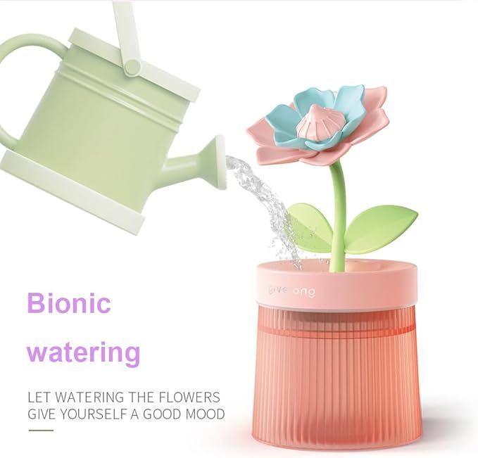 Mini humidificador portátil con luz