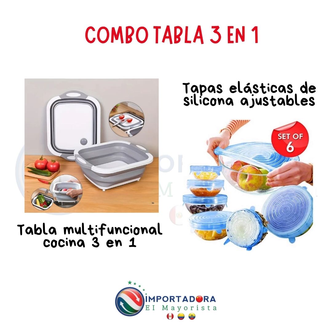 Combo Tabla 3 en 1