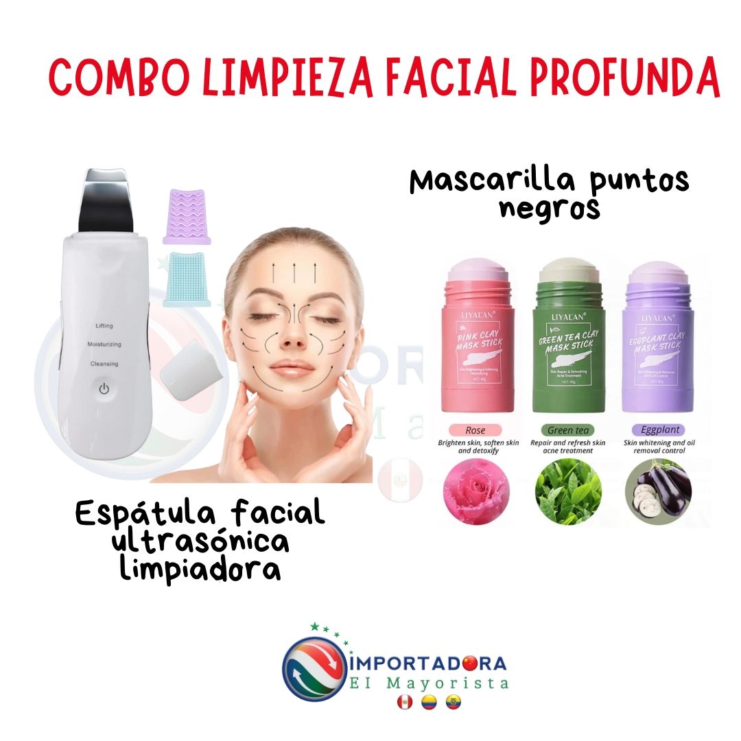 Combo limpieza facial profunda