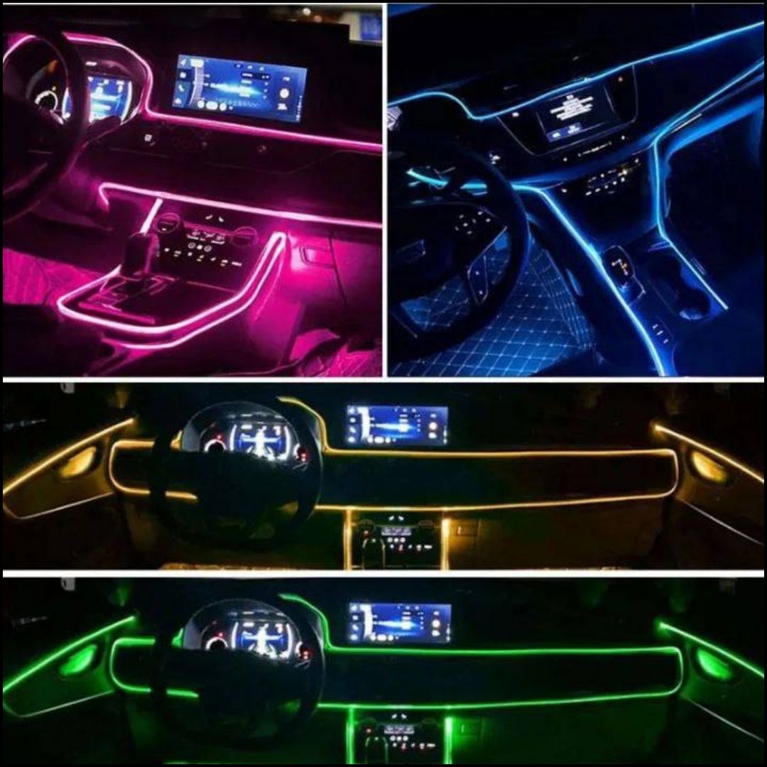 Tira de luz led coche con aplicación