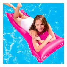 Flotador inflable tipo colchon