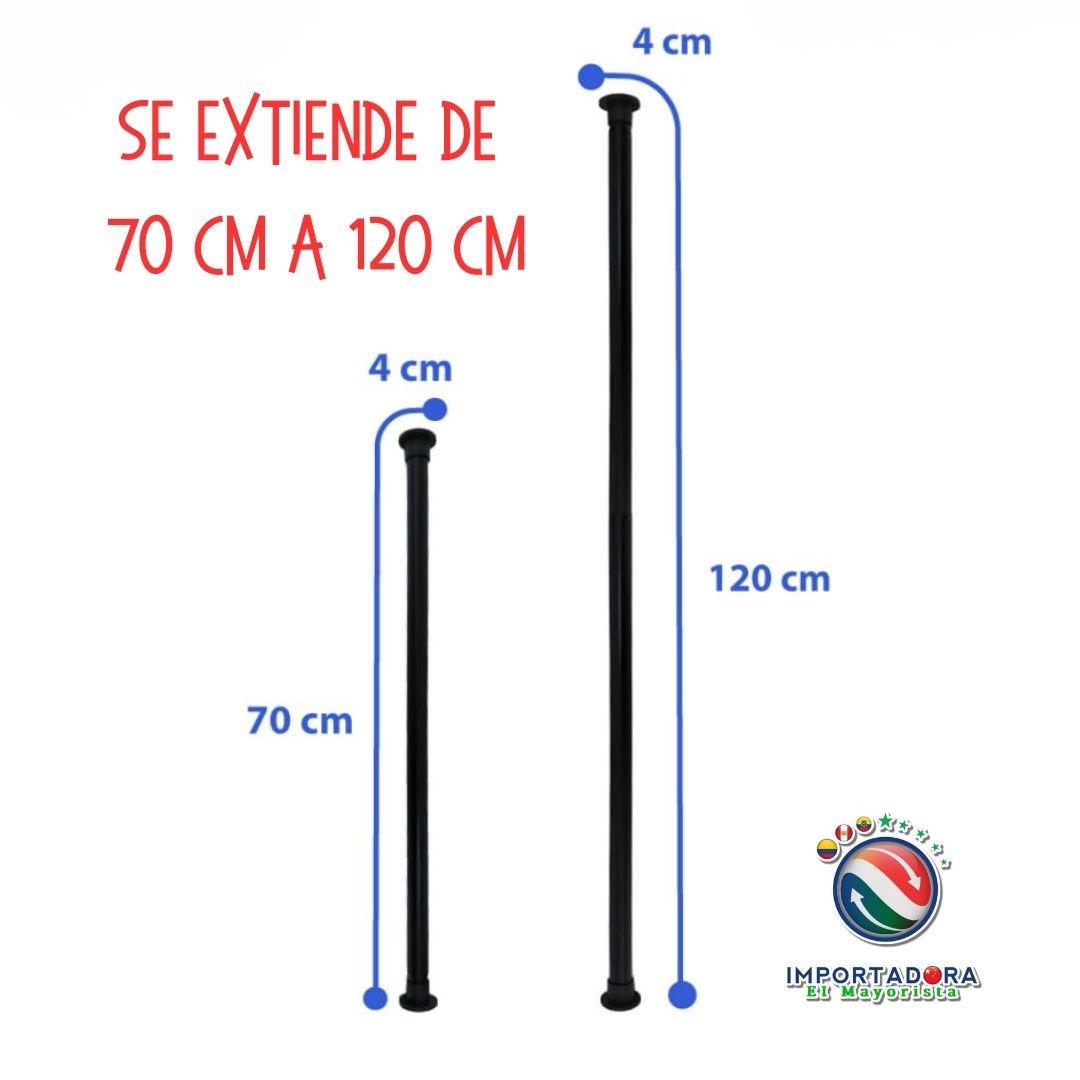 Tendedero de ropa portátil expansible