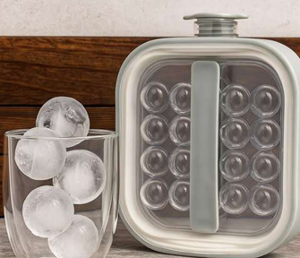 Molde plegable para hielo