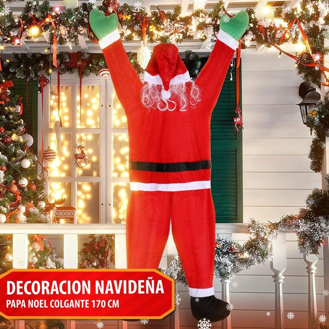 Papa Noel Colgante 170 Cm