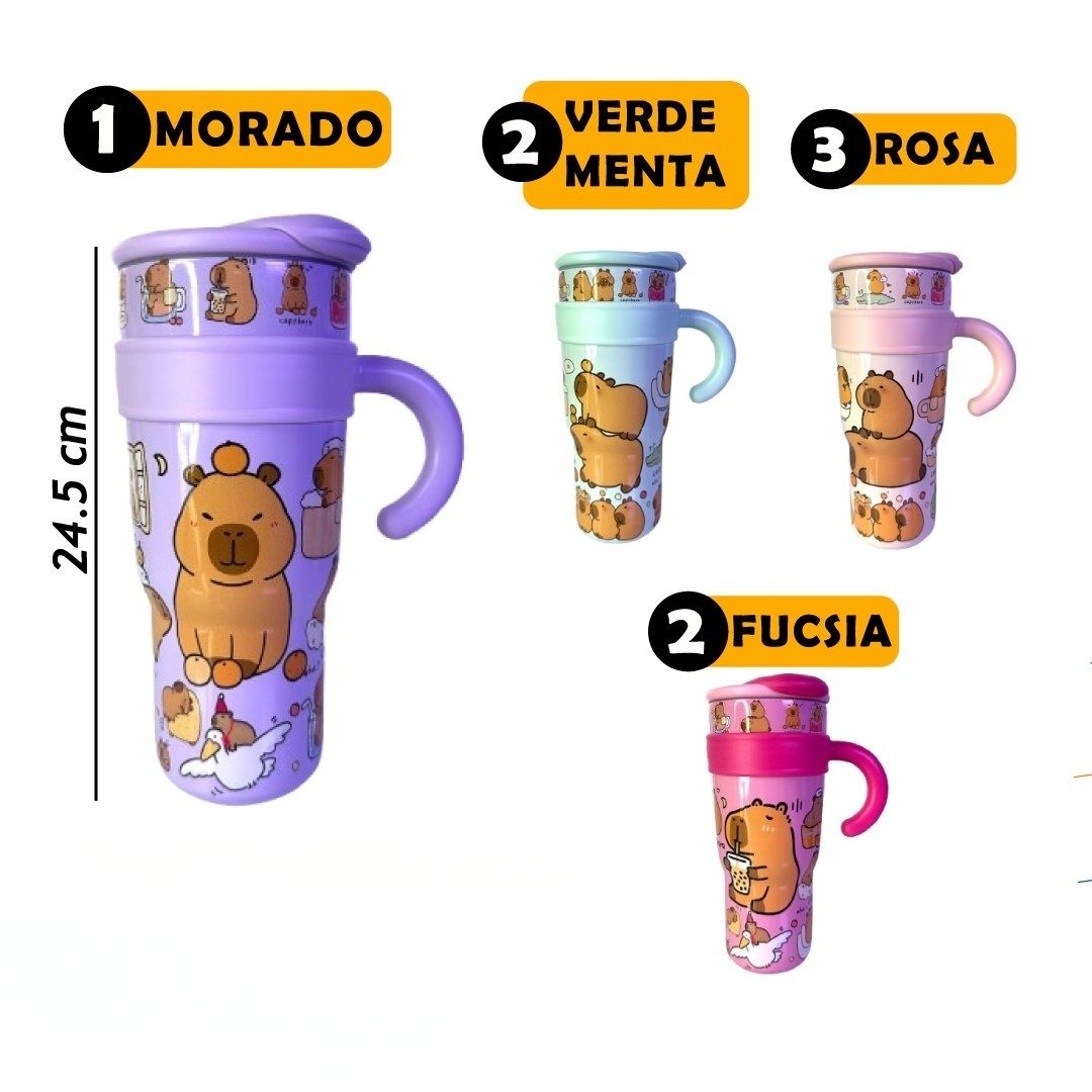 Termo Capybara de Acero Inoxidable
