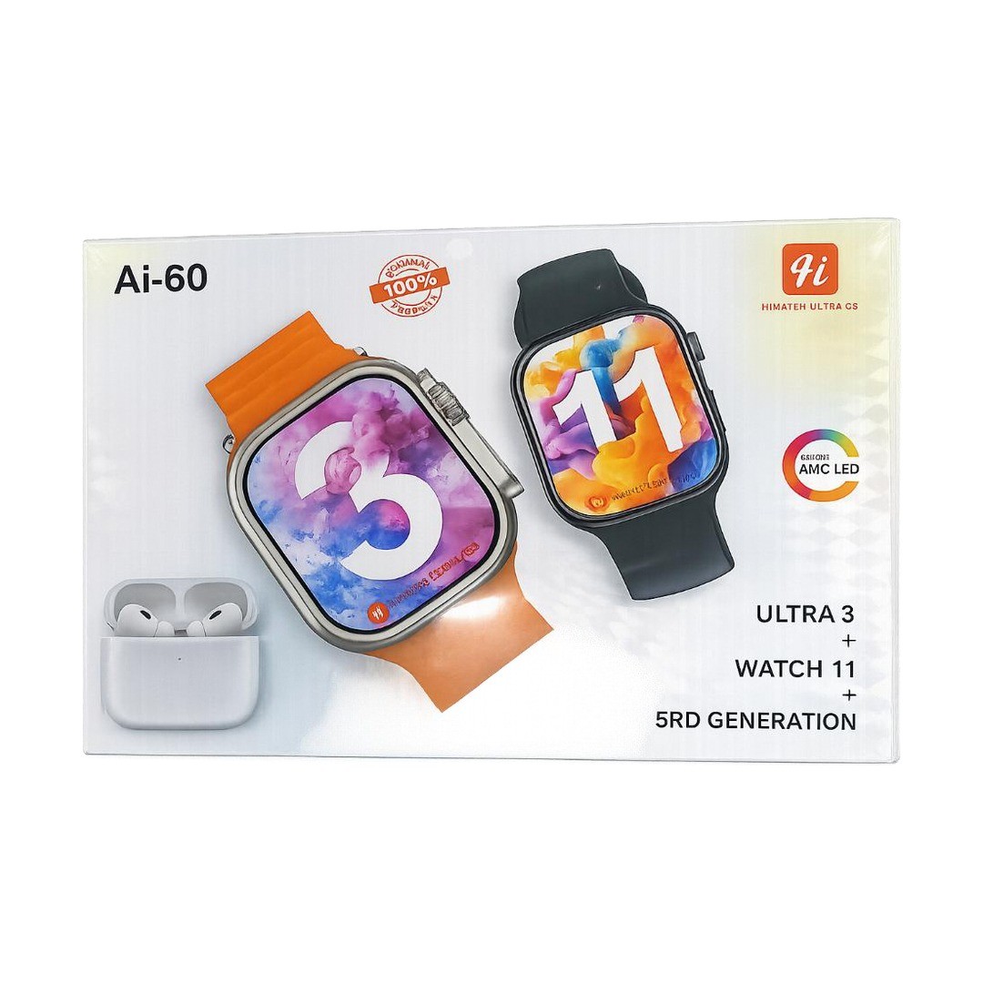 Combo 2 relojes + audífonos + 7 correas