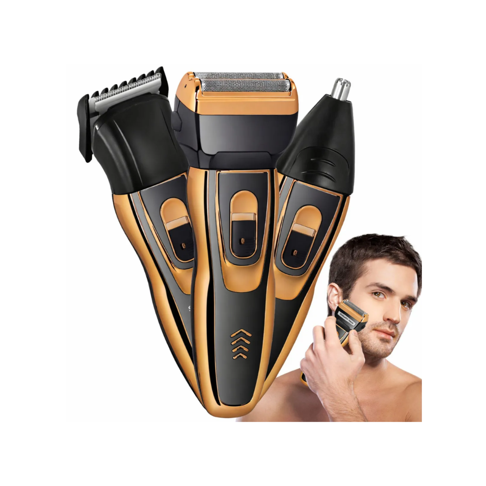 Kit Máquina Barbería 3 en 1 GEEMY GM-595