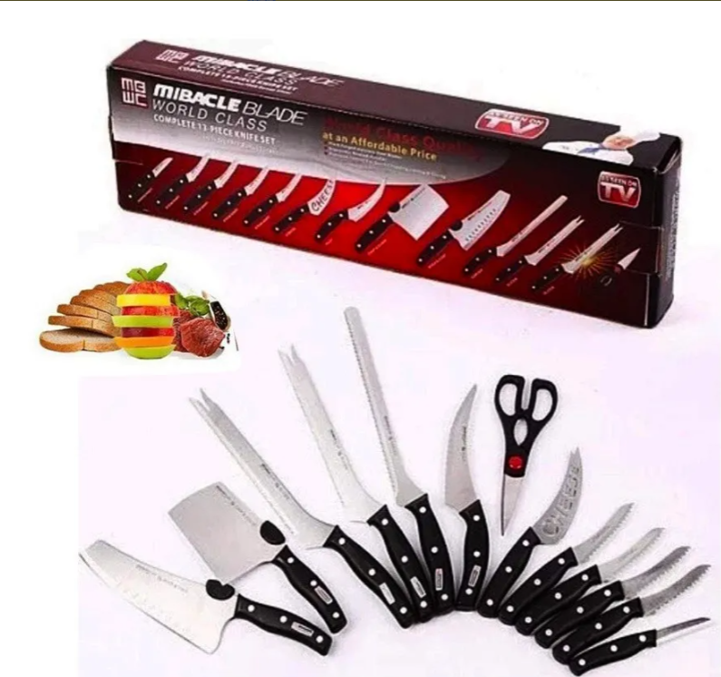 Set de cuchillos x13