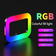Aro De Luz Rectangular Rgb