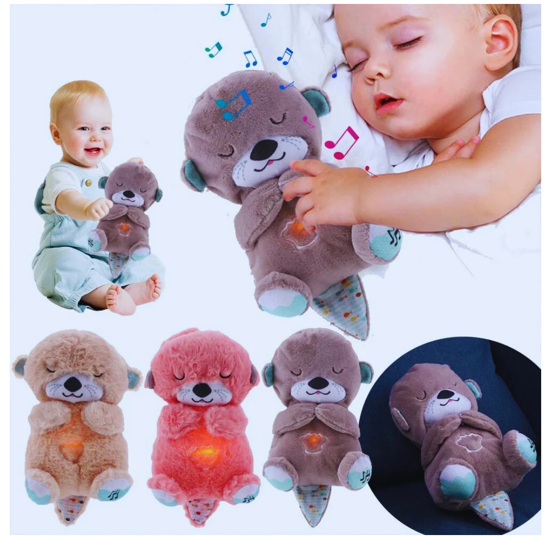 Peluche Nutria que Respira