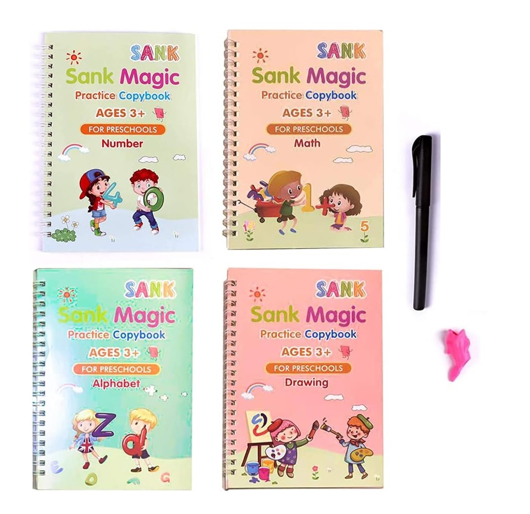 Cuadernos Mágicos de Caligrafía para Niños
