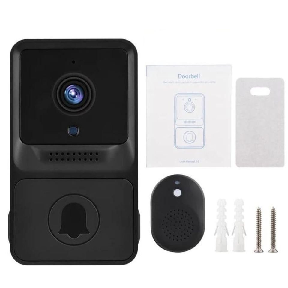 Timbre Inteligente Intercomunicador con Camara Hd Vision Nocturna