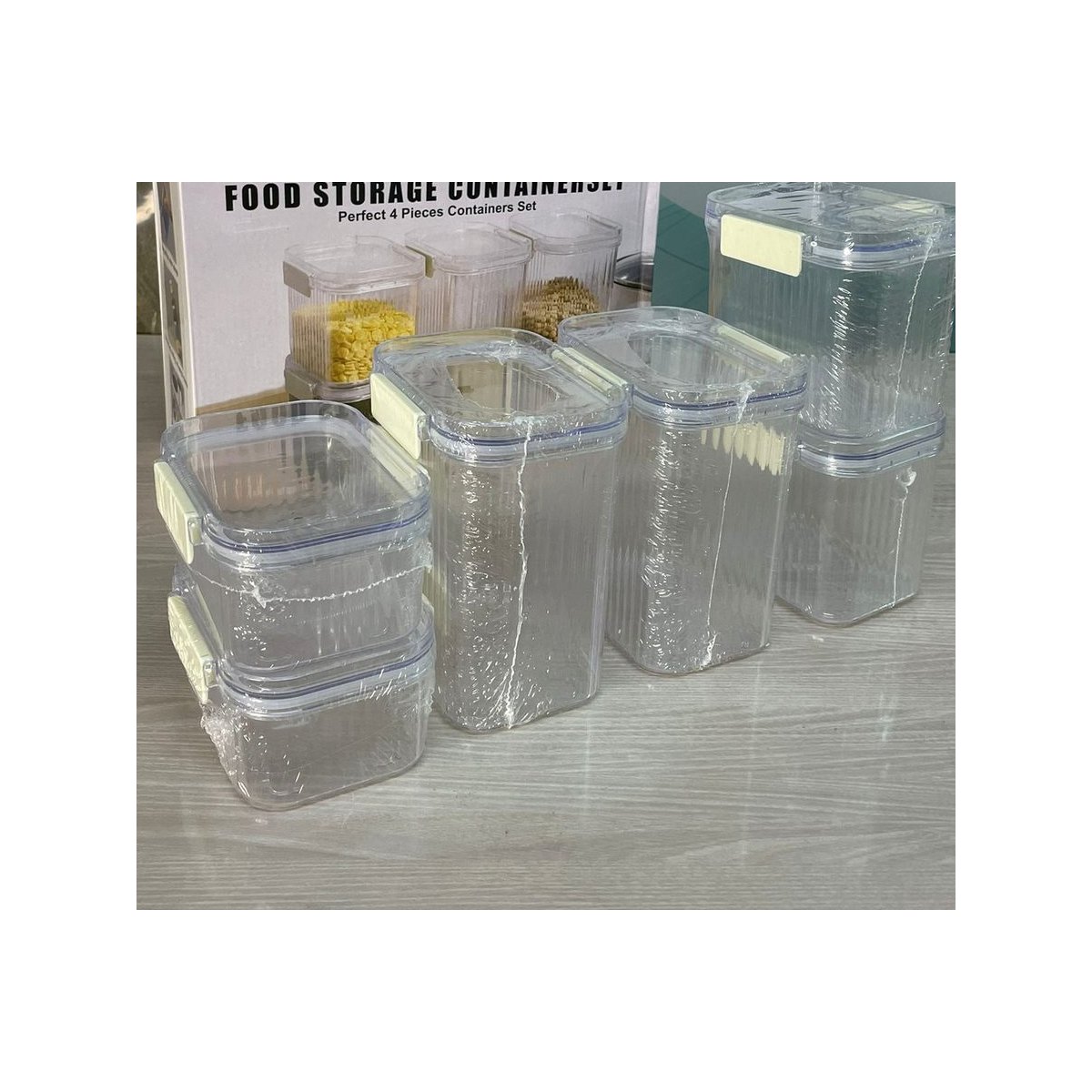 Recipientes de Cocina Transparente X6