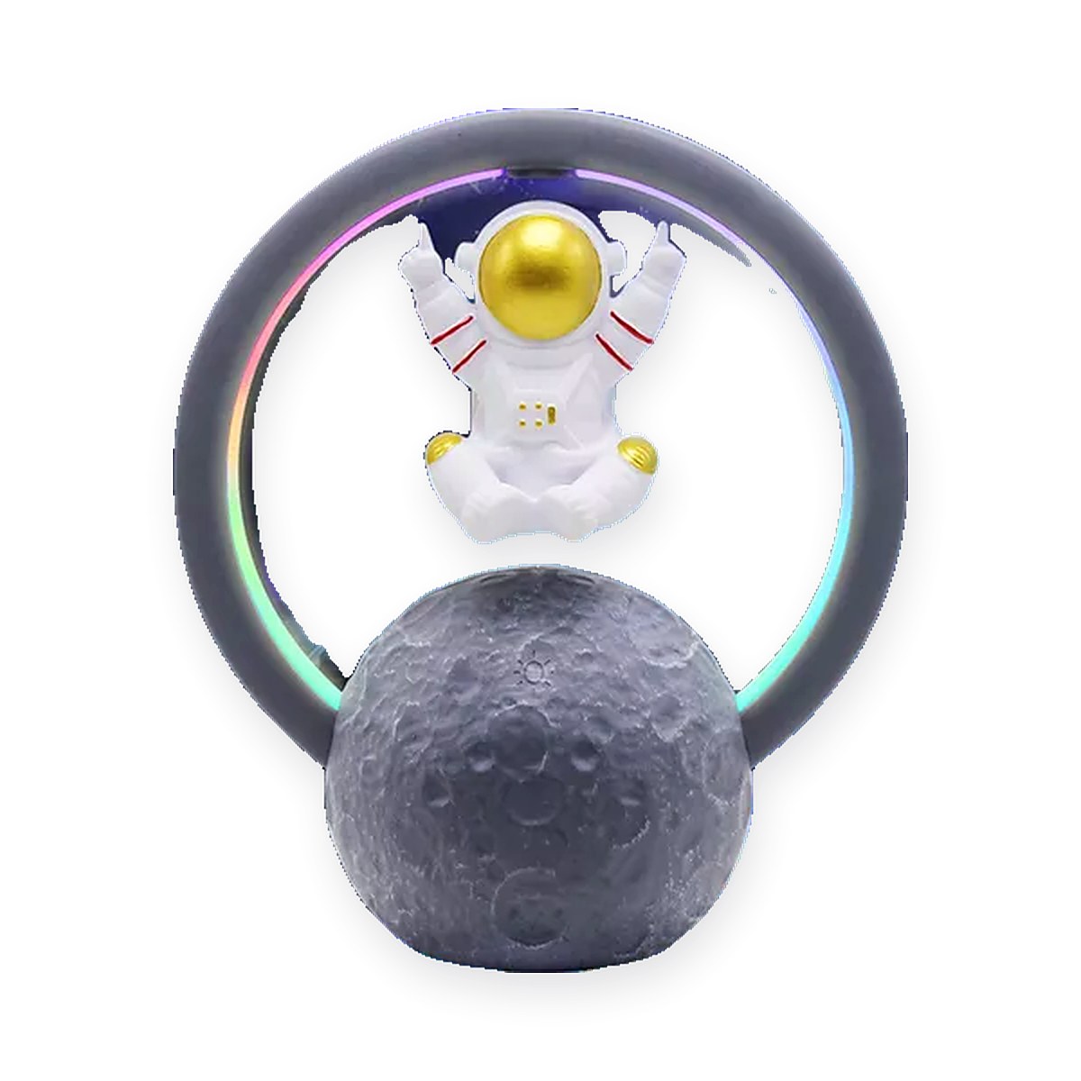 Parlante Astronauta Rgb Magnetico