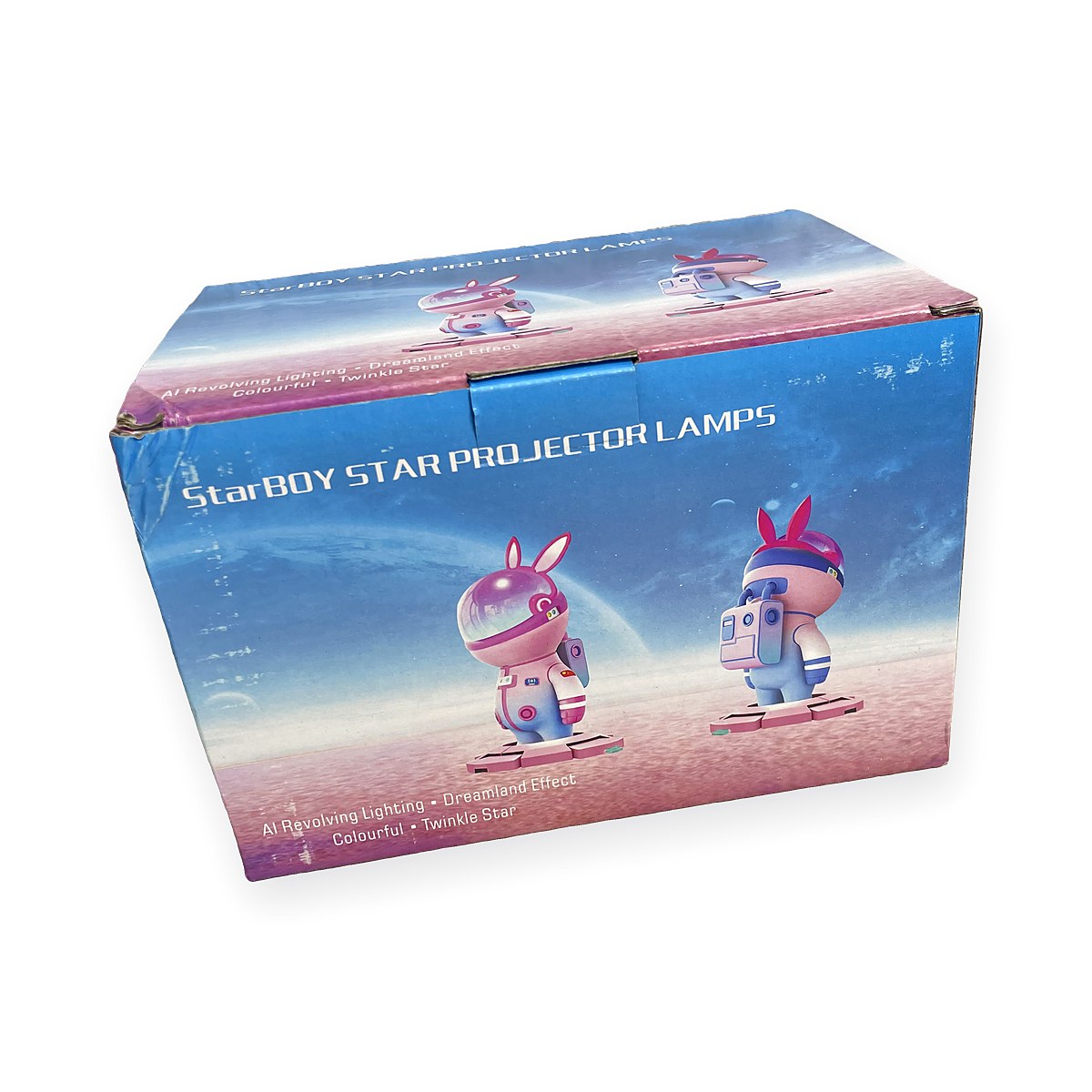 Lámpara Proyector Infantil Conejo Astronauta
